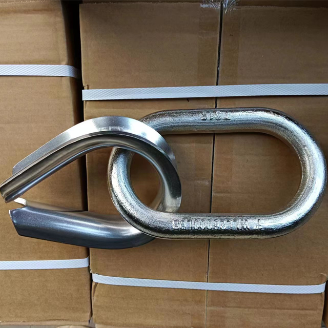 thimble with master link dedal con eslabón maestro