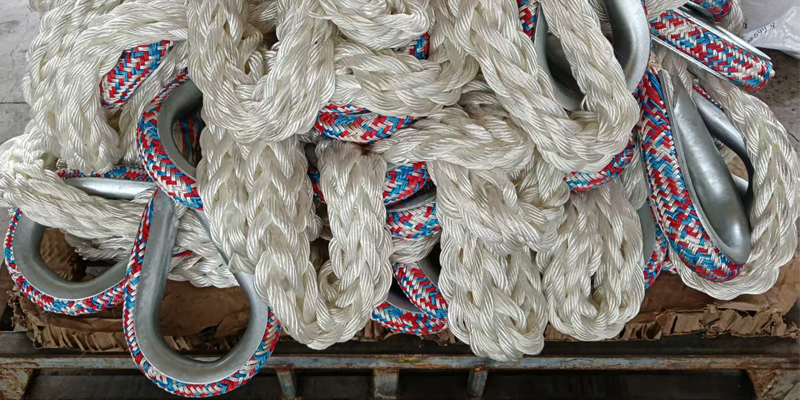Double Braid Polyester Mooring Rope Cuerda de amarre de poliéster de doble trenza