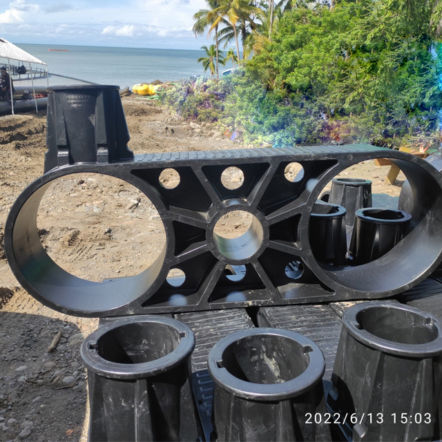 HDPE Bracket For Cage Soporte de HDPE para jaula