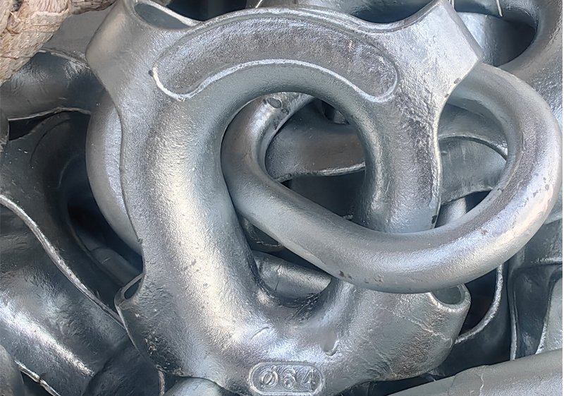 rope thimble with master link assembly guardacabo de cuerda con conjunto de eslabón maestro