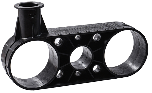 315mm double holes cage bracket Soporte de jaula con doble orificio de 315 mm