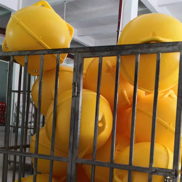 Boya ABS de flotador de aguas profundas, esfera de profundidad, boya de arrastre con red