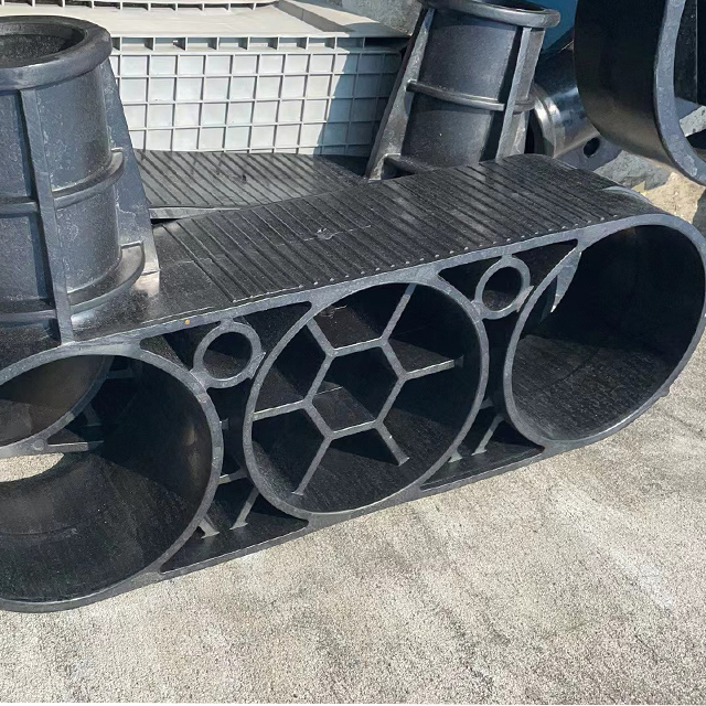 Soporte de jaula de HDPE con orificios dobles de 250 mm