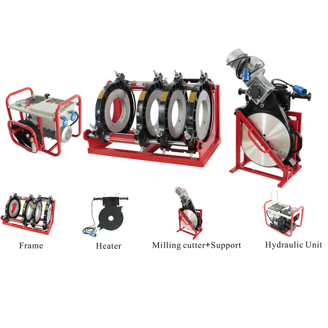 Máquina de soldadura de tubos de HDPE