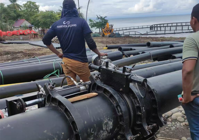 Soldadura de tuber&iacute;as de HDPE