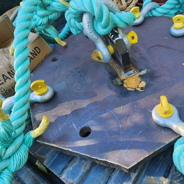 Cuerda torcida de 3/4/6 hilos