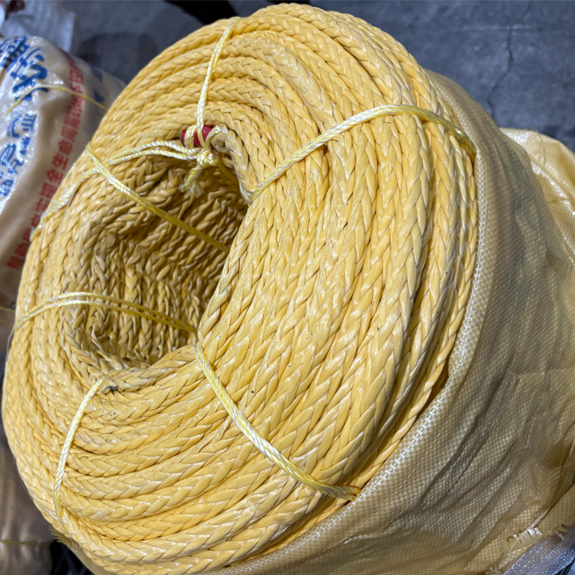 Cuerda HMPE de 8 hebras y 12 hebras