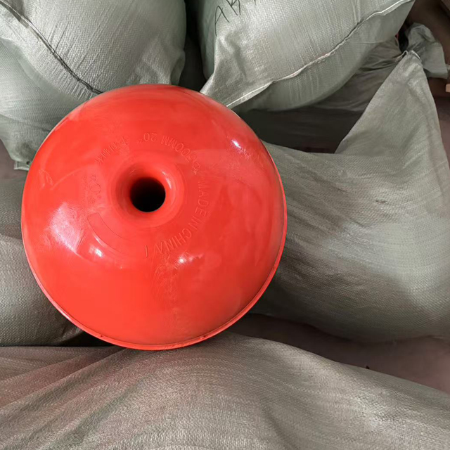 Boya ABS de flotador de aguas profundas, esfera de profundidad, boya de arrastre con red