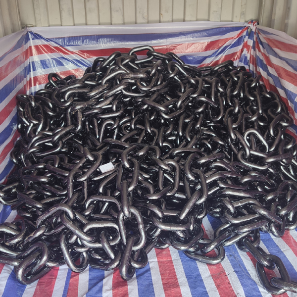 cadena de ancla marina