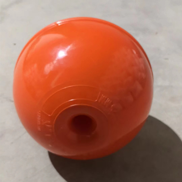 Boya central del ABS de la esfera de la profundidad de los agujeros para el palangre del cultivo del mejillón