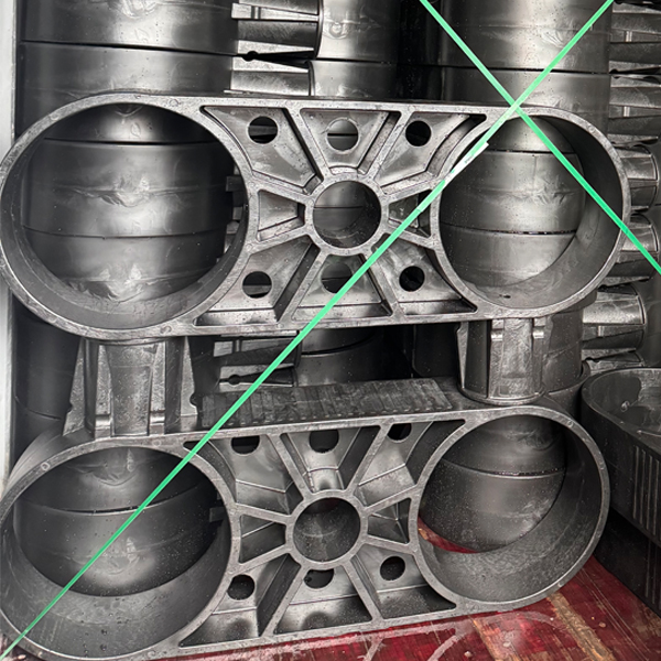 Soporte de HDPE de inyección de 500 mm para jaula de atún de 50 m de diámetro