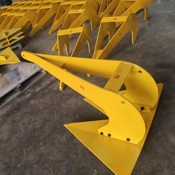 Ancla de mantarraya de 75 kg.