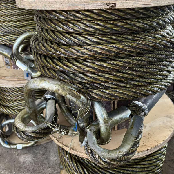 Eslingas de cable de acero para operaciones de barco a barco
