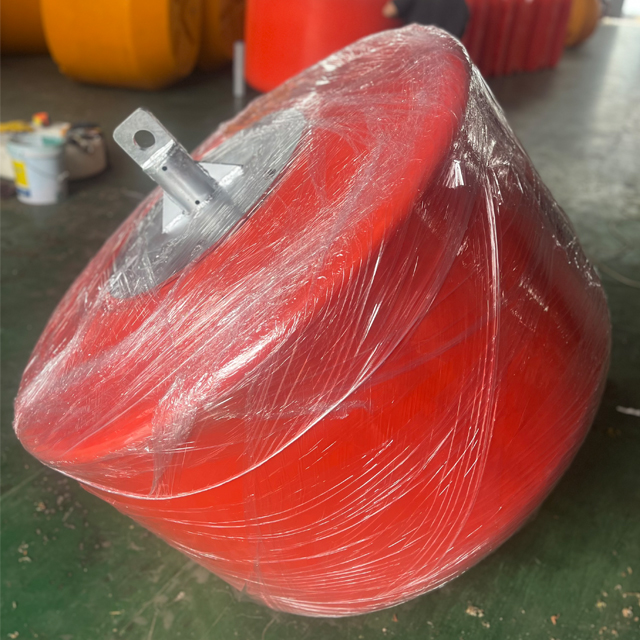 Boya de polietileno rotomoldeado (PE) tipo cónico