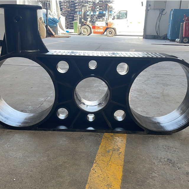 Soporte de jaula para peces de HDPE con orificios dobles de 315 mm