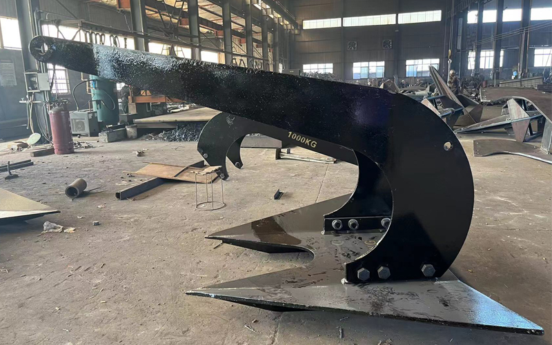 Ancla de amarre de mantarraya de 1000 kg.