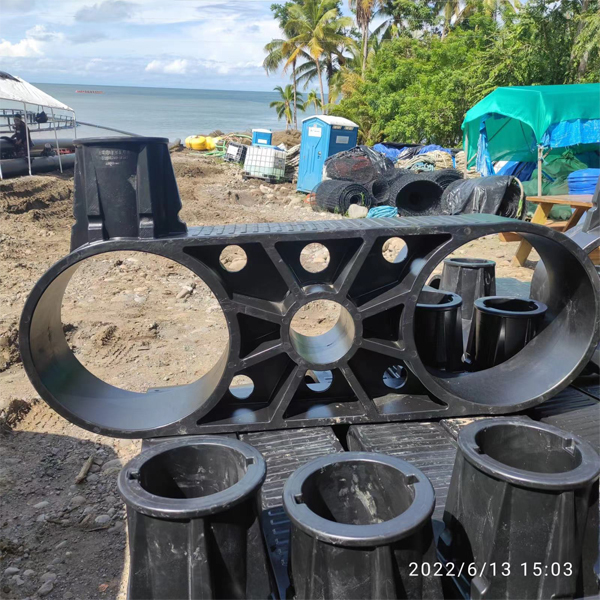 PRODUCCIÓN Y ENTREGA DE SOPORTE DE JAULA DE HDPE DE 400 MM
