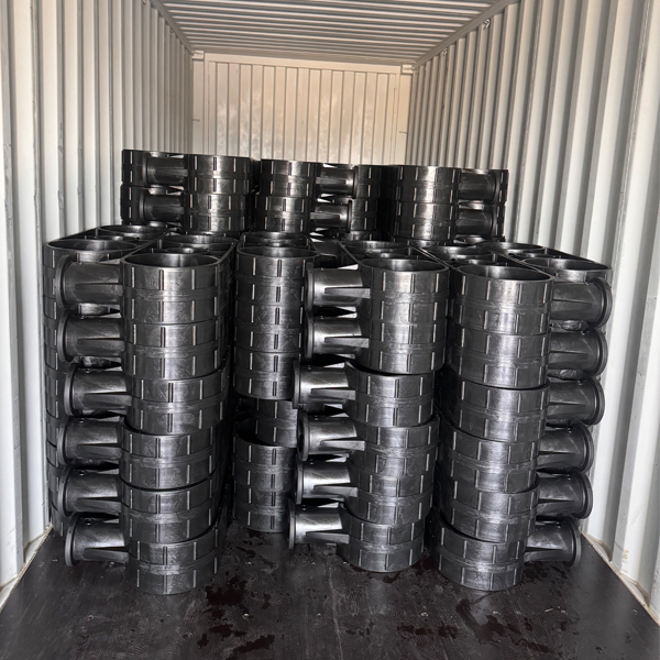 SOPORTE DE HDPE DE 315 MM PARA JAULA DE CIRCUNFERENCIA DE 70 M