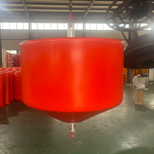 Boya de polietileno espumada PU para sistema de amarre de jaula de piscicultura