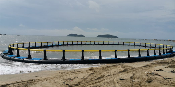 sistema de jaulas de aguas profundas