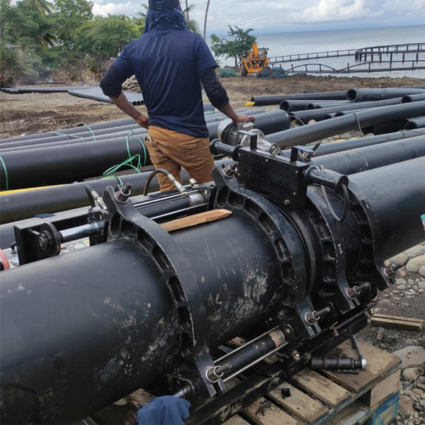 Procedimiento de soldadura por fusión a tope de tuberías de PE