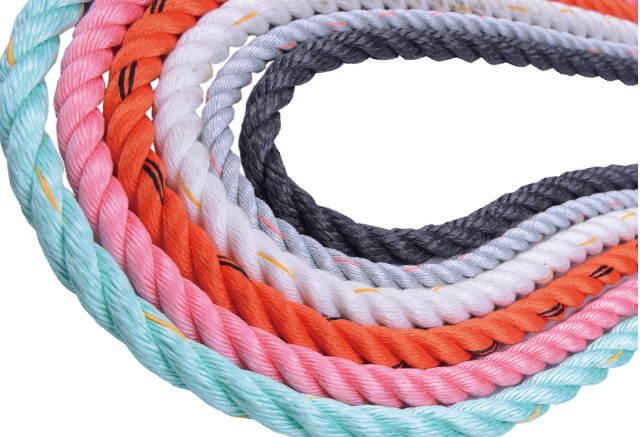 cuerda torcida de 3 hilos